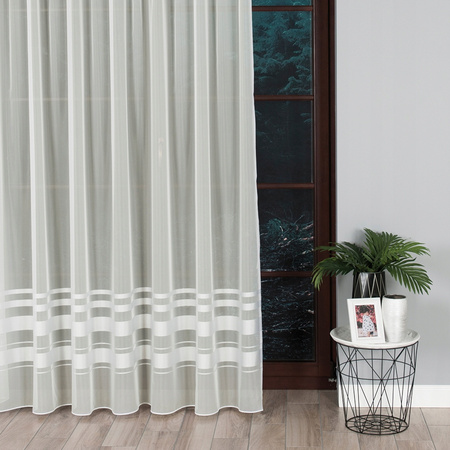 Firany Gotowe Kremowa Na Taśmie Jakość sz.260x160