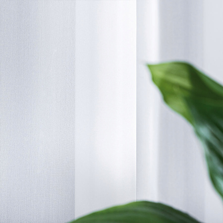 Firany Gładkie Woal Lejący Firana Firanka Lekka Biała Z Taśmą sz.340x280