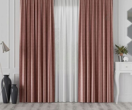 Zasłona Na Taśmie Velvet Gama Kolorów sz.100x130
