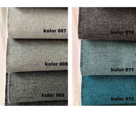 Zasłona Z Taśmą Matowa Naturalny Splot sz.230x290