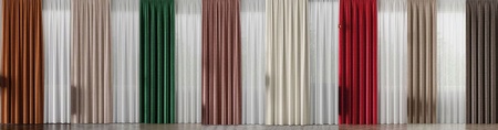 Zasłona Na Taśmie Velvet Gama Kolorów sz.240x120