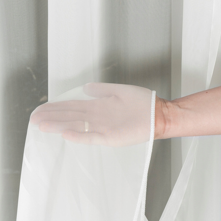 Firany Gotowe Kremowa Na Taśmie Jakość sz.120x170