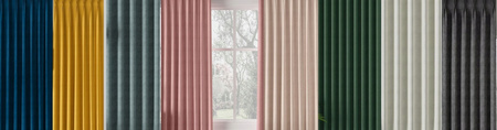 Zasłona sz.400x270 Welur Z Taśmą Marszczącą Kolory