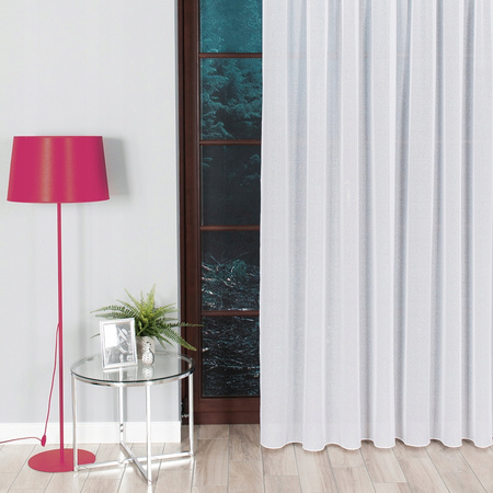 Firana Sable Woal Biała Na Taśmie Wave sz.230x130