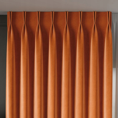 Zasłona Na Flexie Velvet Gama kolorów sz.90x200