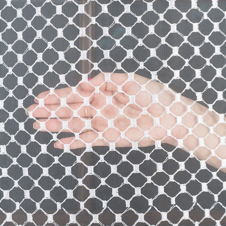 Firany Do Salonu Kuchni Rozmiary Firanka Haftowana Biała Z Taśmą sz.460x220