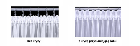 Firana Typu Bukle Firany Boucle Jak Zasłony Mięsiste Szara z Taśmą s400x290