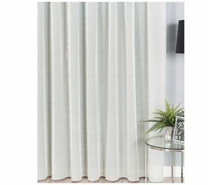 Firana Sable Woal Kremowa Na Taśmie Wave sz120x250