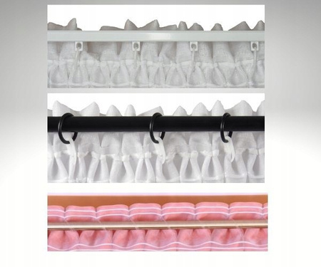 Firany Gotowe Haftowana Styl Lill Taśma sz.150x180