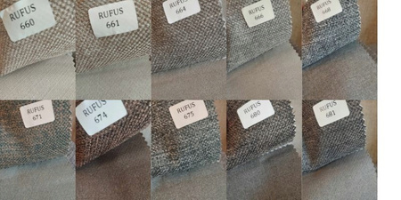 Zasłony Półzaciemniające Zasłona Dwustronna Struktura Z Taśmą Hit sz240x170