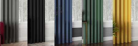 Zasłona Wodoodporna Dom Taras Taśma Wave sz230x290