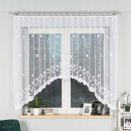 Firany Praktyczne Mało Podatne Na Zagniecenia Firana Żakardowa sz.330/140