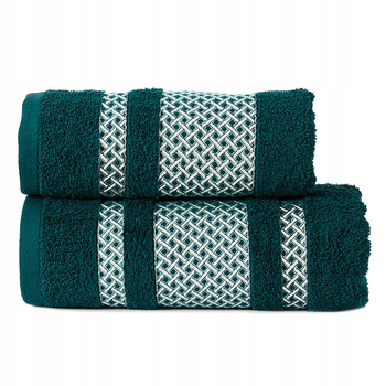 Ręcznik Łazienkowy Chłonny Zdobiony Jakość 50/90cm